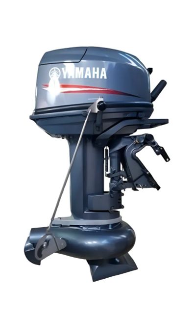 Лот: 25362267. Фото: 1. 2х-тактный лодочный мотор YAMAHA... Лодочные моторы
