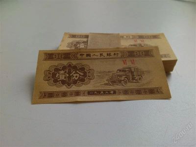 Лот: 2137558. Фото: 1. Китай 1 фынь 1953 года UNC. Азия