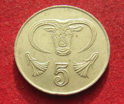 Лот: 20990866. Фото: 1. Кипр 5 центов, 1994г. Европа