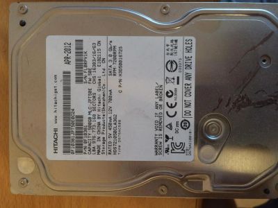 Лот: 4323579. Фото: 1. Hitachi 500Gb. Жёсткие диски (HDD)