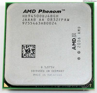 Лот: 2440191. Фото: 1. Процессор AMD Phenom X4 9450e... Процессоры