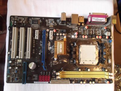 Лот: 7926395. Фото: 1. Материнская плата ASUS M4N78 SE. Материнские платы