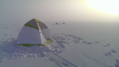 Лот: 11187041. Фото: 1. Лотос 2, рыболовная, зимняя палатка. Палатки, тенты