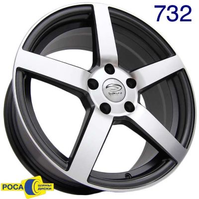 Лот: 5030045. Фото: 1. Комплект дисков Sakura Wheels... Диски