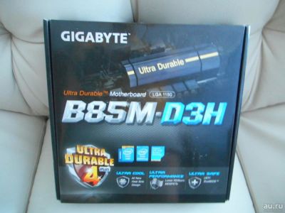 Лот: 9970354. Фото: 1. Материнская плата Gigabyte B85M-D3H... Материнские платы