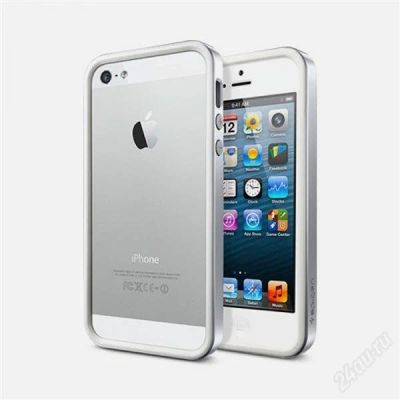 Лот: 2369938. Фото: 1. Чехол-бампер для iPhone 5 SGP... Чехлы, бамперы