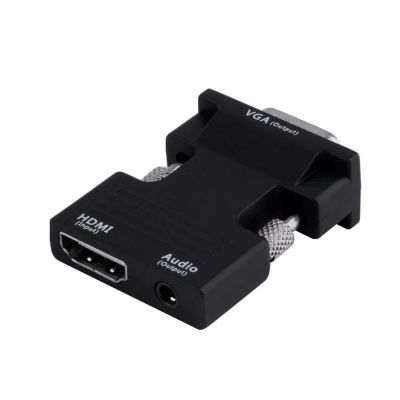 Лот: 8875764. Фото: 1. HDMI F (female) to VGA M (male... Шлейфы, кабели, переходники