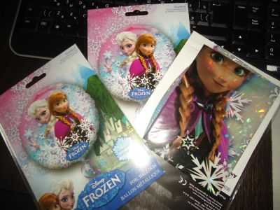 Лот: 6853482. Фото: 1. Холодное сердце "Frozen" шар 45... Воздушные шары