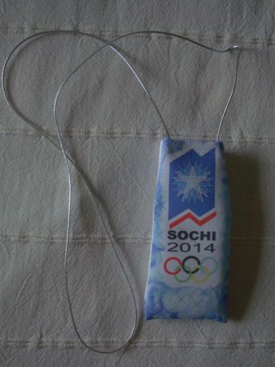 Лот: 3464692. Фото: 1. Чехол для телефона Сочи 2014... Остальная сувенирная продукция