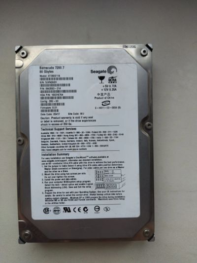 Лот: 20338683. Фото: 1. Seagate. Жёсткие диски (HDD)