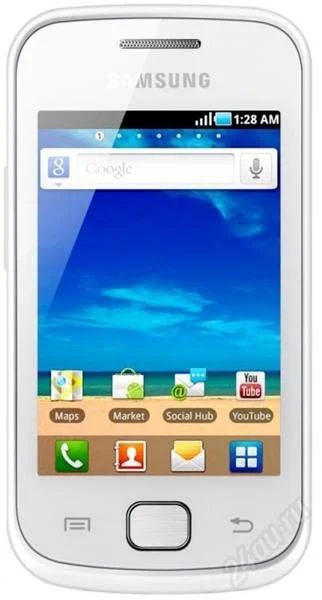 Лот: 2404651. Фото: 1. Samsung Galaxy Gio GT-S5660 White. Смартфоны