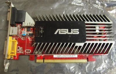 Лот: 9342885. Фото: 1. ASUS Radeon HD 3450 Silent 256MB. Видеокарты