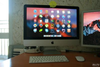 Лот: 9679745. Фото: 1. Моноблок iMac (21,5 дюйма, конец... Моноблоки