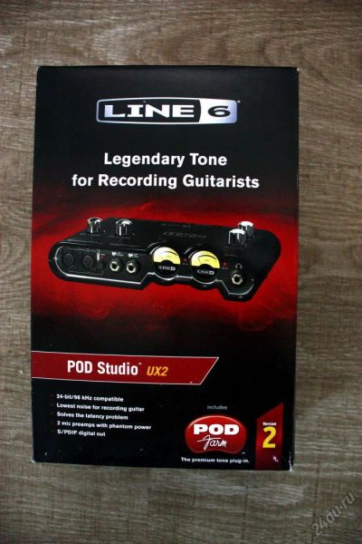 Лот: 11428665. Фото: 1. Звуковая карта Line 6 POD Studio... Микшеры, предусилители, микрофонные эффекты