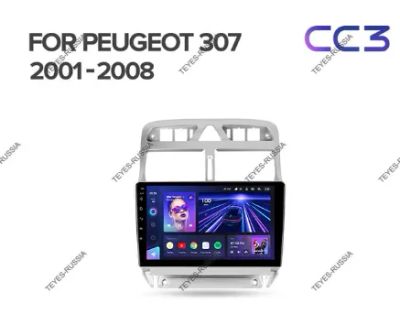 Лот: 20759993. Фото: 1. Магнитола Teyes CC3 Peugeot 307... Автомагнитолы