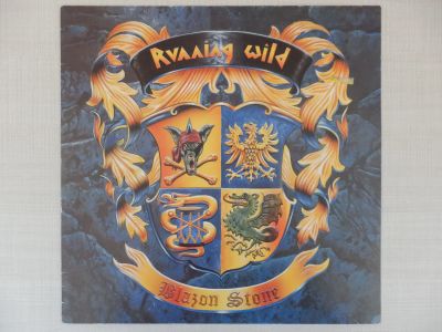 Лот: 24566747. Фото: 1. LP Running Wild - Blazon Stone... Аудиозаписи