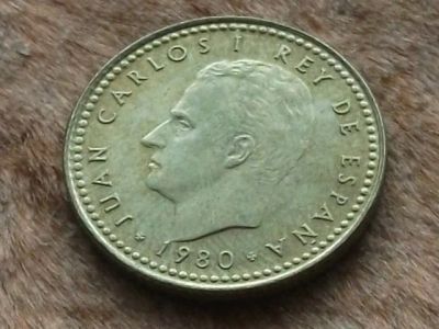 Лот: 10924866. Фото: 1. Монета 1 песета одна Испания 1980... Европа
