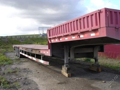 Лот: 2348250. Фото: 1. Полуприцеп трал XUDA г/п 60т... Прицепы, полуприцепы