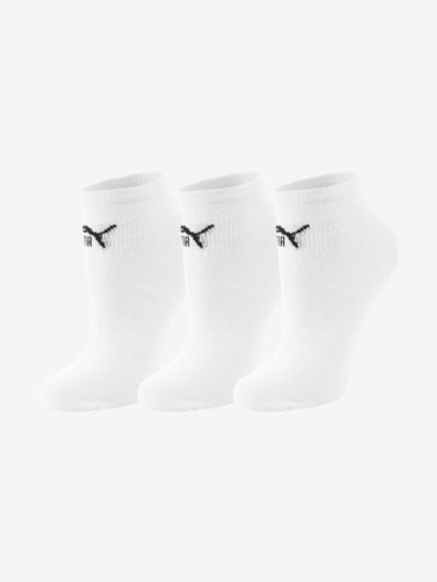 Лот: 22451755. Фото: 1. Носки PUMA, 3 пары, Белый. Другое (спортивная одежда)