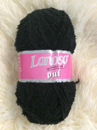 Лот: 11029528. Фото: 1. Пряжа Lanoso Polar Puf, 100%полиэстер... Ткани, нитки, пряжа