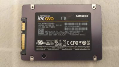 Лот: 17797032. Фото: 1. SSD накопитель Samsung 870 QVO... SSD-накопители