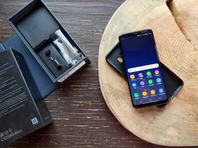 Лот: 12655409. Фото: 1. Samsung Galaxy S8 (черный) 64gb. Смартфоны