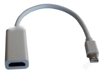 Лот: 2650703. Фото: 1. Mini DisplayPort to HDMI Adapter. Шнуры, кабели, разъёмы