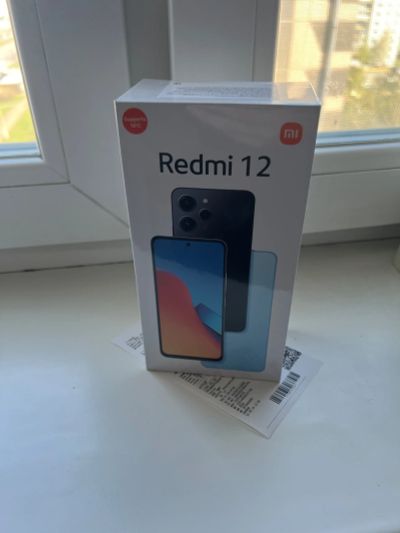 Лот: 21588493. Фото: 1. Xiaomi redmi 12 8/256 black новый... Смартфоны