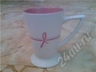 Лот: 37348. Фото: 1. кружка розовая с бантиком от AVON. Красноярск
