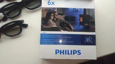 Лот: 15688212. Фото: 1. 3D очки Philips пассивные 5шт... 3D-очки