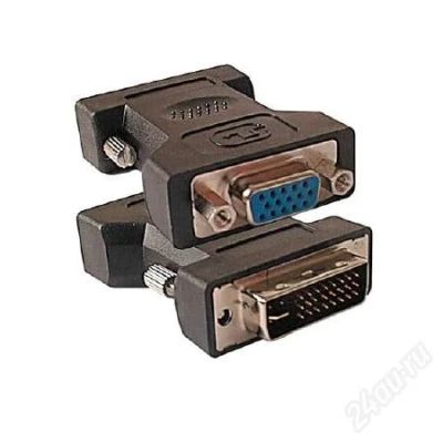 Лот: 762232. Фото: 1. переходник DVI прозрачный. Шлейфы, кабели, переходники