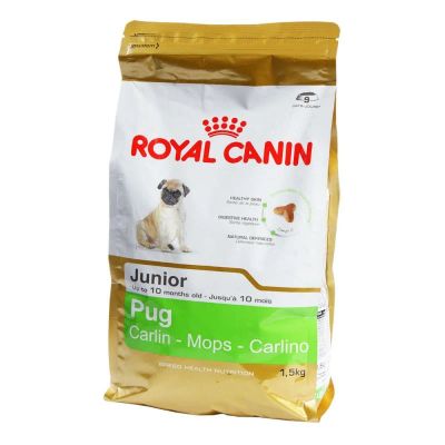 Лот: 10400494. Фото: 1. корм Royal Canin Pug Junior Для... Корма