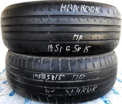 Лот: 14503092. Фото: 1. Шины 195/65 R15 195/65/15 Hankook... Шины