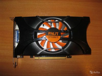 Лот: 6129665. Фото: 1. Видеокарта Palit GTX 550 ti 1Gb... Видеокарты