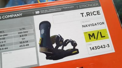Лот: 12712801. Фото: 1. Крепления Union T.Rice Navigator. Крепления