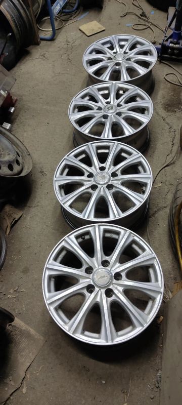 Лот: 25789550. Фото: 1. Литые диски weds axle R16 5x114... Диски