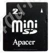 Лот: 172385. Фото: 1. Mini SD 2GB + адаптер на SD. Карты памяти
