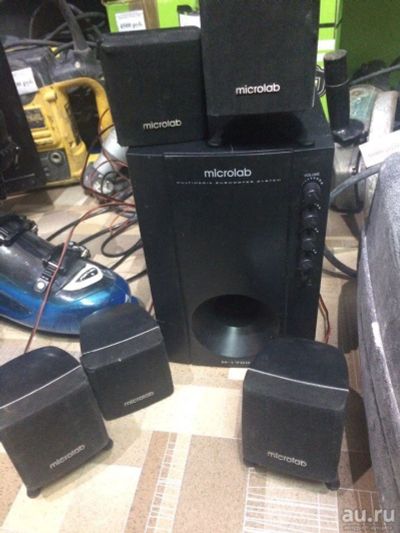 Лот: 8849369. Фото: 1. Компьютерная акустика 5.1 Microlab... Акустические системы