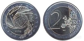 Лот: 852730. Фото: 1. Италия 2 евро, 2004 год. 50 лет... Европа