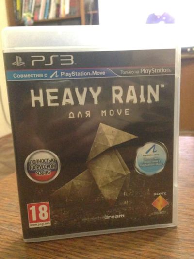 Лот: 10715566. Фото: 1. Heavy Rain Playstation 3 + доп... Игры для консолей
