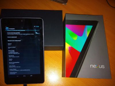 Лот: 5368587. Фото: 1. ASUS Nexus 7 32Gb. Планшеты