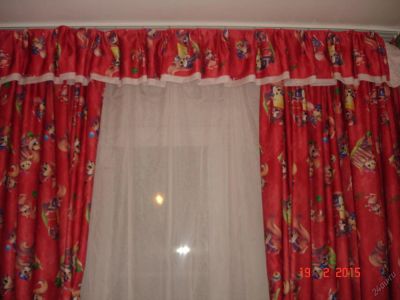 Лот: 5655604. Фото: 1. Шторы в детскую. Шторы, тюль