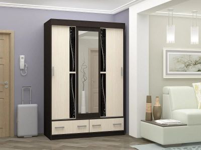 Лот: 15302000. Фото: 1. Шкаф-купе "Лорд-1" 1600 мм. Шкафы, шкафы-купе