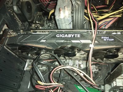 Лот: 13754104. Фото: 1. GTX 1070 G1 Gaming Gigabyte. Видеокарты