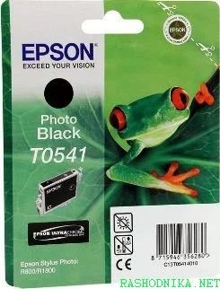 Лот: 11409017. Фото: 1. Картридж черный C13T05414010 EPSON... Картриджи, расходные материалы