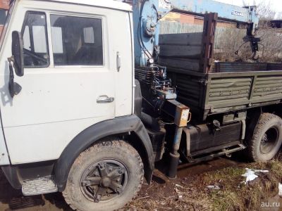 Лот: 9577118. Фото: 1. КамАЗ с манипулятором. Грузовики, автобусы, спецтехника