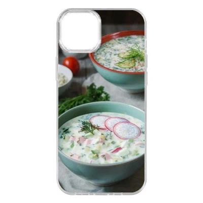 Лот: 25540422. Фото: 1. Чехол Krutoff Clear Case "Окрошка... Чехлы, бамперы