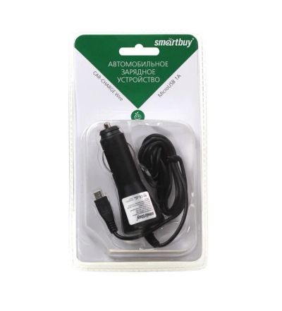 Лот: 4559384. Фото: 1. Новое Автомобильное З/У SmartBuy... Зарядные устройства, блоки питания, адаптеры сетевые для смартфонов