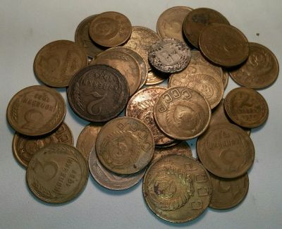 Лот: 6704723. Фото: 1. Ранние советы. 33 монеты. Россия и СССР 1917-1991 года