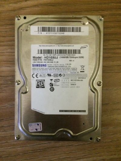 Лот: 14835633. Фото: 1. Hdd Samsung. Жёсткие диски (HDD)